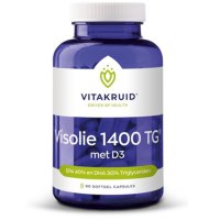 Vitakruid Visolie 1400 TG met D3 (90 CAPSULES)