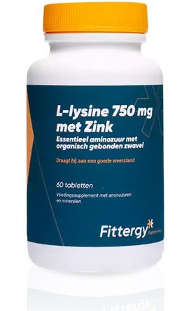 Fittergy L-Lysine met Zink