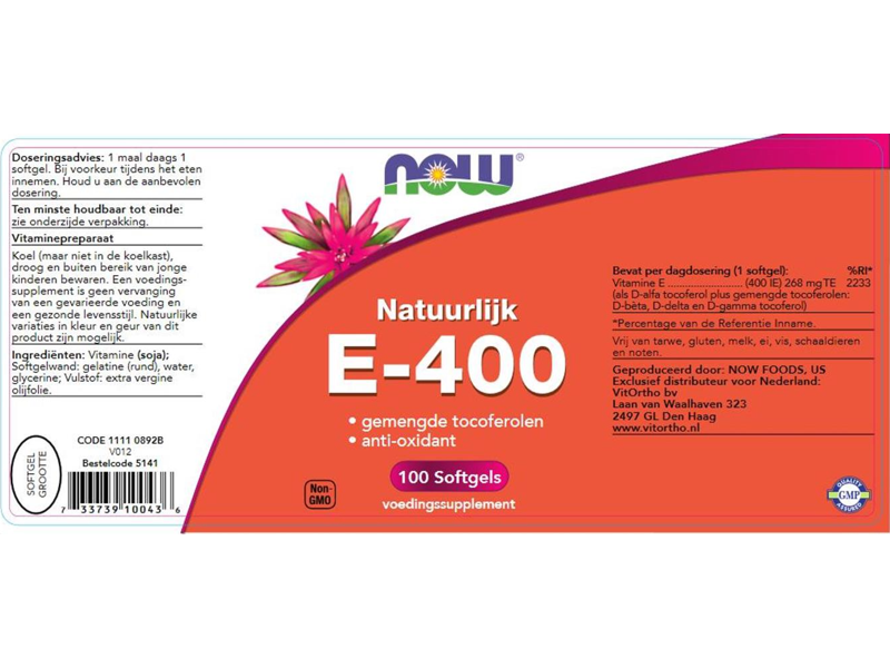 Etiket NOW E-400