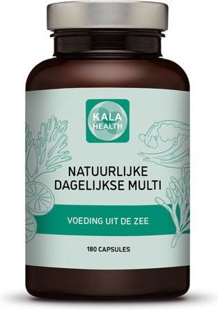 Kala Health Natuurlijke Dagelijkse Multivitamine 180 capsules
