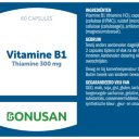 Etiket Vitamine B1 Thiamine Bonusan