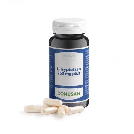 Bonusan L-Tryptofaan 250 mg Plus