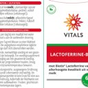 Etiket Vitals Lactoferrine-BT