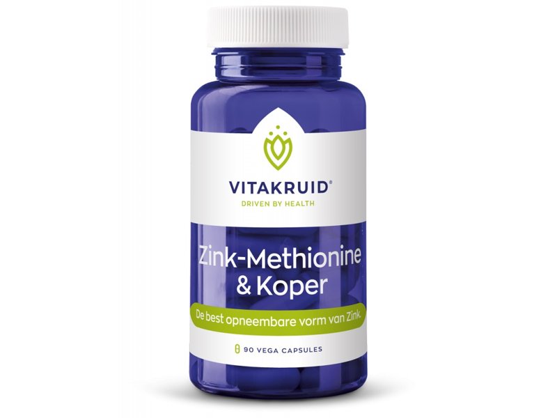 Vitakruid Zink-methionine & Koper