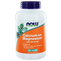 NOW calcium magnesium d3 k2