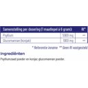 Etiket Psyllium & Glucomannan Vitakruid