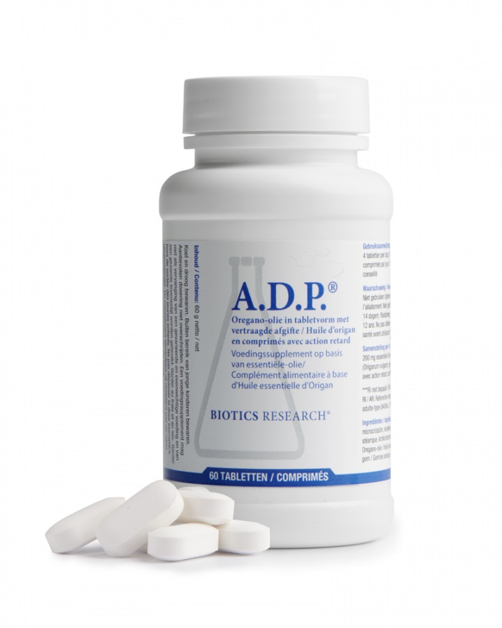 Biotics ADP Oregano 60 capsules Oregano Olie