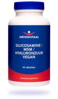 Orthovitaal Glucosamine MSM Hyaluronzuur Vegan