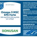 Etiket Omega 3 MSC EPA Forte