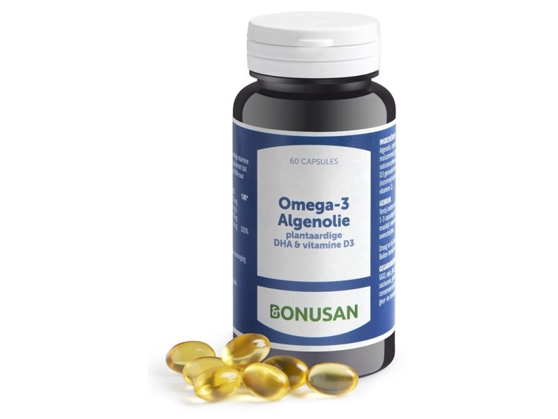 Bonusan Omega-3 algenolie