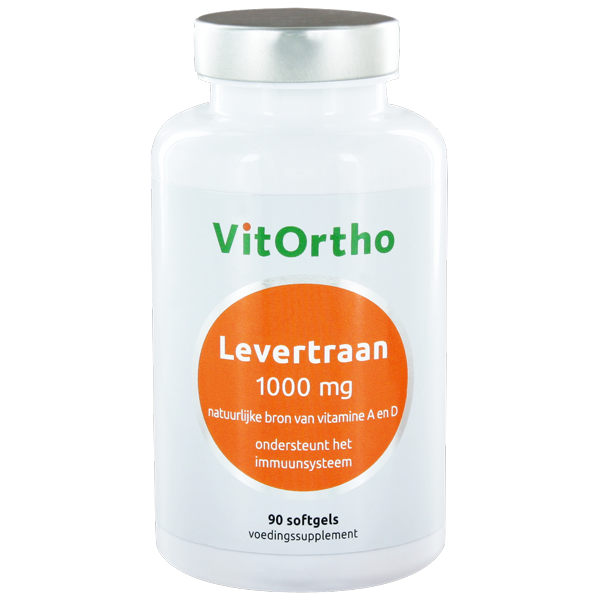 Voorganger Onafhankelijkheid Kalmte Vitortho 1000mg (120 softgels) | A-kwaliteit levertraan capsules