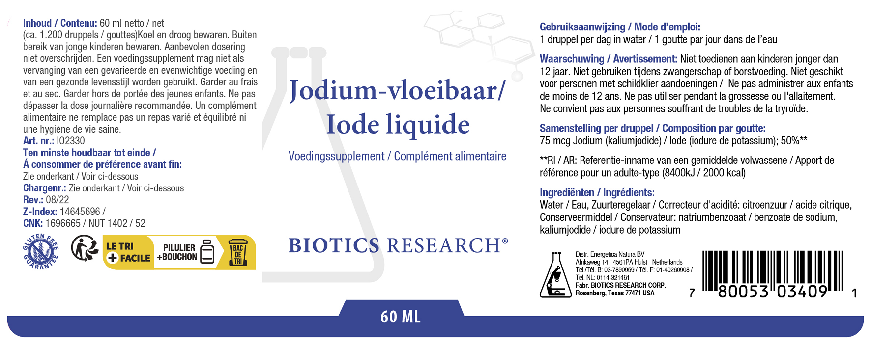 Biotics Jodium Vloeibaar