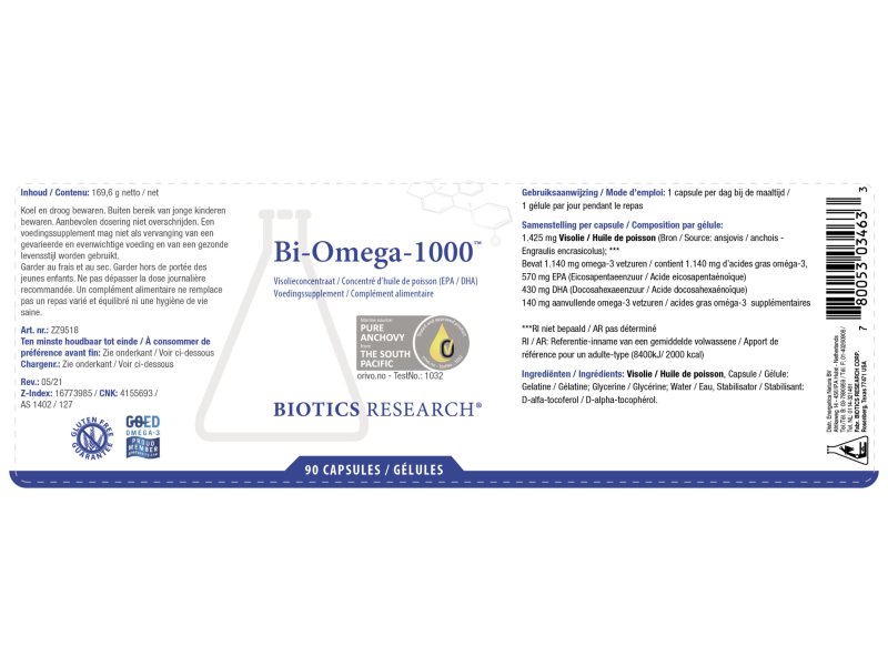 Etiket Bi Omega 1000