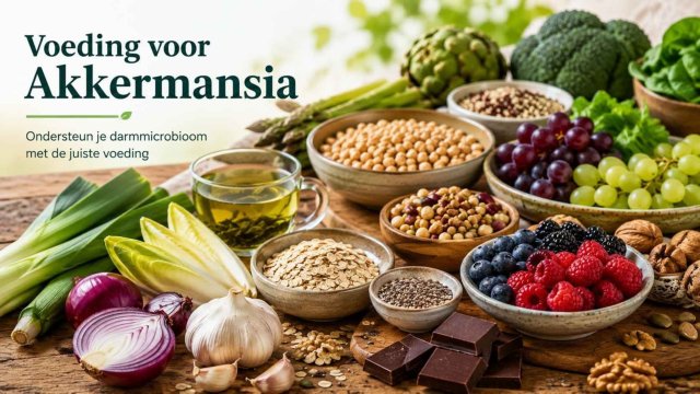 Voeding voor de akkermansia bacterie