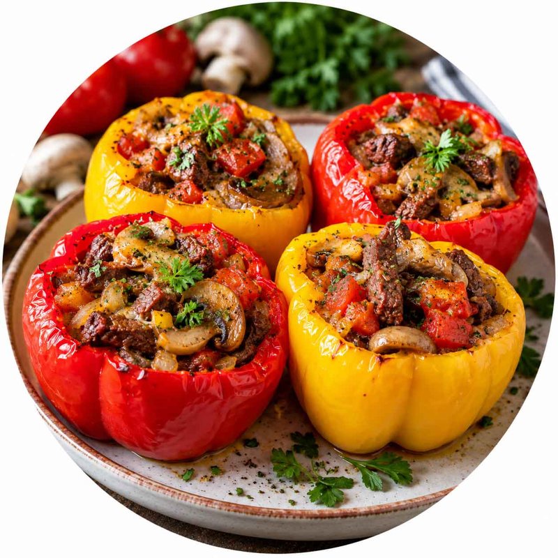 Gevulde Paprika recept.
