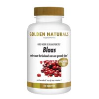 Golden Naturals Blaas 180 tabletten