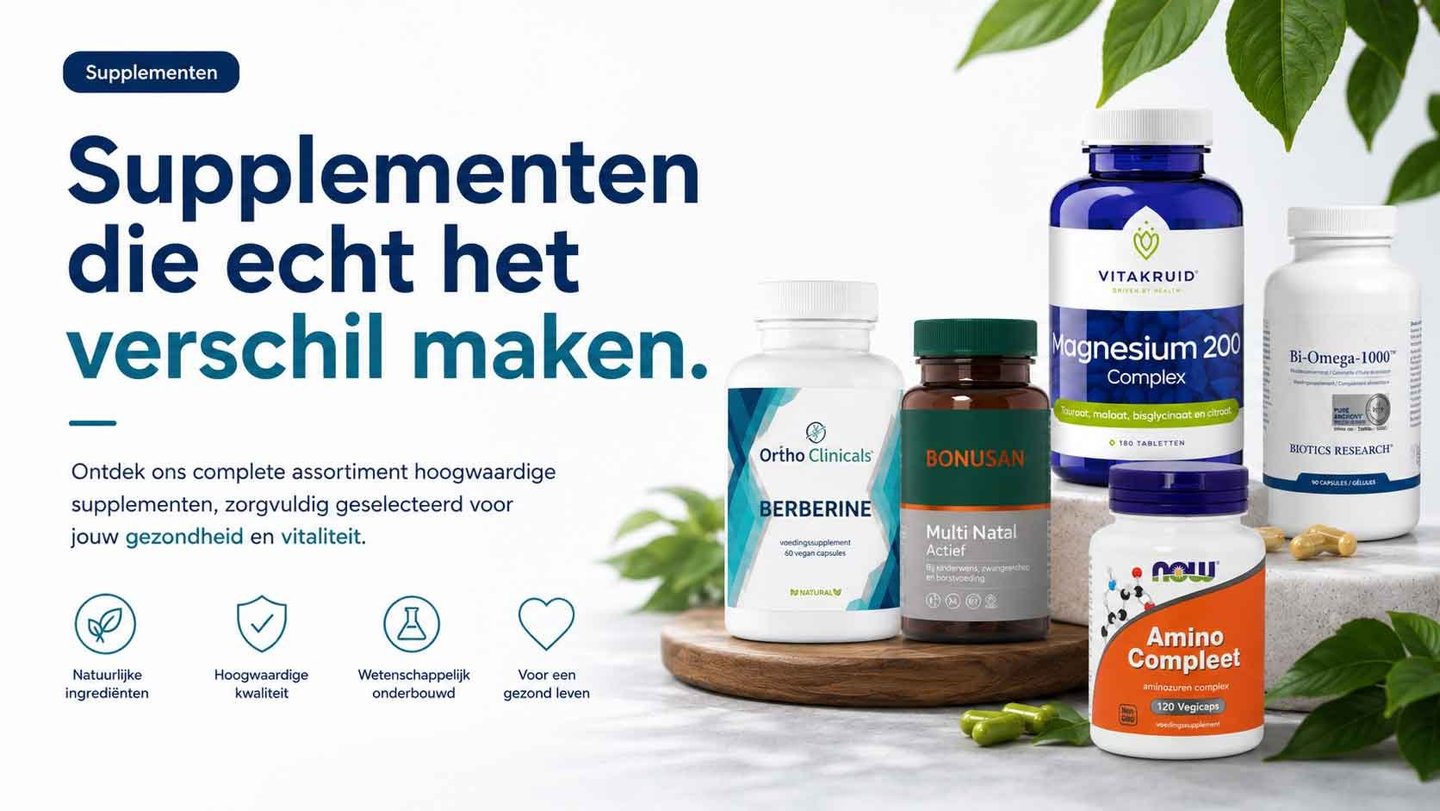 Supplementen overzicht