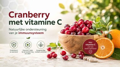 cranberry en vitamine c voor het immuunsyteem