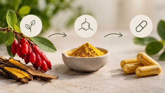 Verschil in berberine supplementen