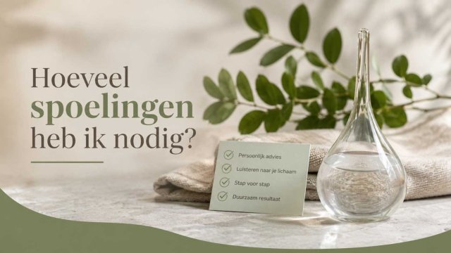 Hoeveel spoelingen heb ik nodig?